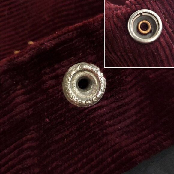 Vintage Corduroy Varsity Jacket South Regional High School Rams New Jersey Shore - Picture 13 of 15